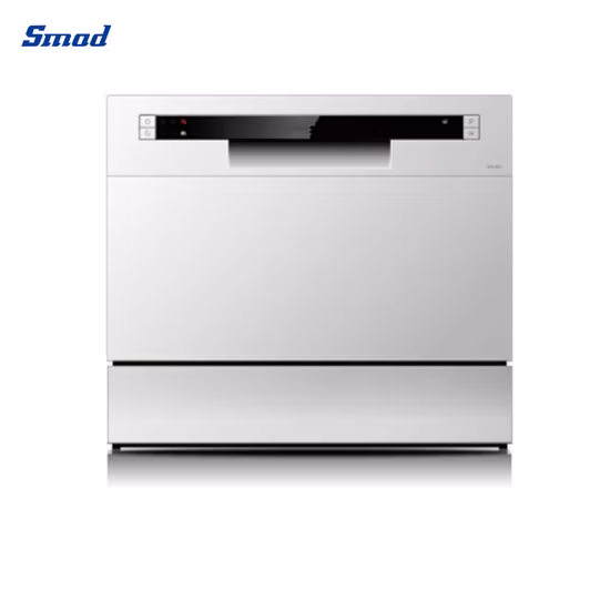 Commerce de gros de ménage OEM cuisine ultrasonique professionnel automatique portable comptoir de table électrique de haute qualité 6/8 ensembles de placement lave-vaisselle en acier inoxydable